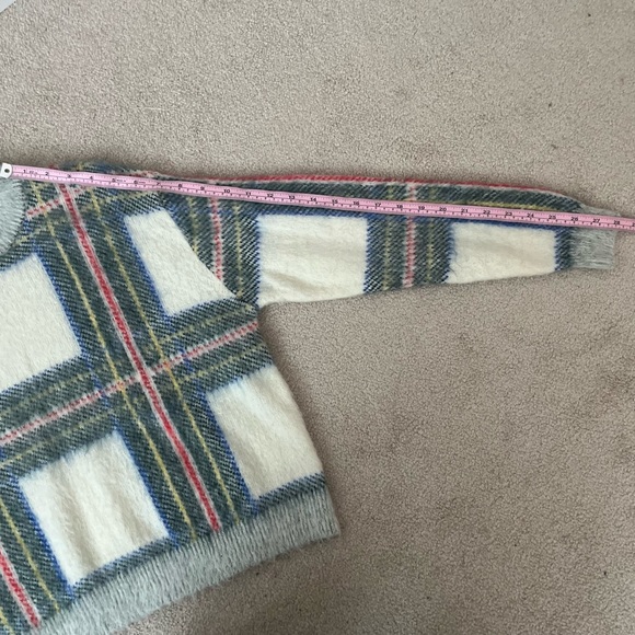 Stella McCartney Mohair Tartan Plaid Sweater - Picture 8 of 13